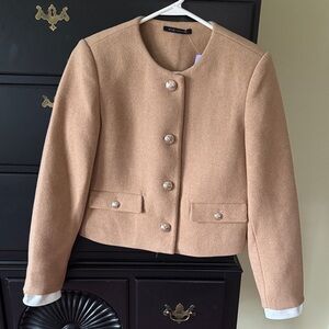 NWT ELIE TAHARI wool jacket, xs